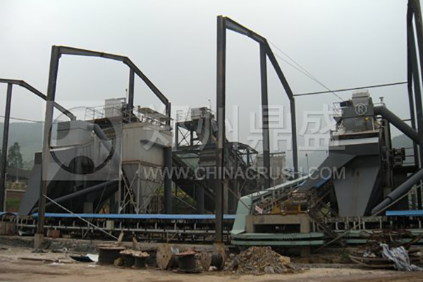 四川省廣安市石灰石生產線11