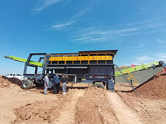 移動(dòng)土石分離機(jī)