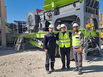 海外投產(chǎn)丨鄭州鼎盛移動(dòng)顎破助力伊拉克基礎(chǔ)建設(shè)